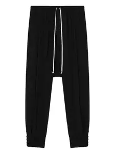 Брюки с низким шаговым швом Rick Owens, черный