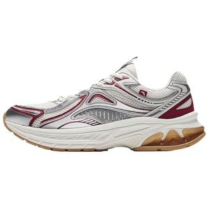 ANTA Беговые кроссовки мужские Low top Ivory White, Silver, Crimson Red