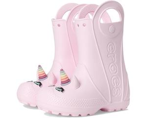 Детские резиновые сапоги Crocs Handle It (для малышей) Crocs Kids, Pink Milk
