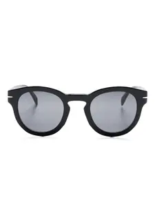 Солнцезащитные очки в круглой оправе Eyewear by David Beckham, черный