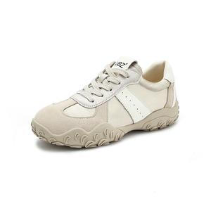 Низкие повседневные туфли женские UBZ, Apricot Gray