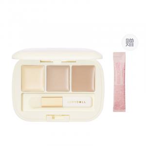 Трехцветная палетка консилера безупречное сцепление Judydoll