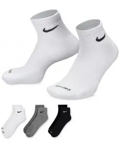 Унисекс носки Dri-FIT Cushion Quarter 3 пары Nike, мультиколор