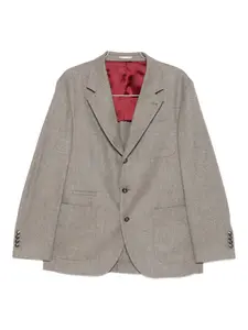 Однобортный пиджак Brunello Cucinelli, серый