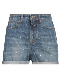 Джинсовые шорты Saint Laurent, синий