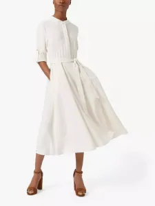 Платье James Lakeland Roll Sleeve Midi, кремовый