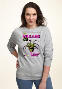 Толстовка MATT KEELING THE VILLAINS NEST Henry Tiger, цвет Heather Grey