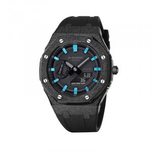 CASIO Retrofit Series электронные часы на ремешке из смолы унисекс черный циферблат