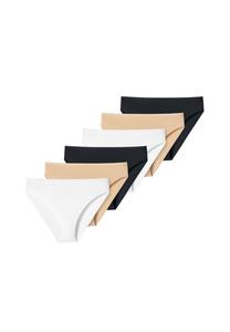 Трусики Tai, набор из 6 шт, хлопок Uncover by SCHIESSER, цвет Schwarz / Wei_ / Sand