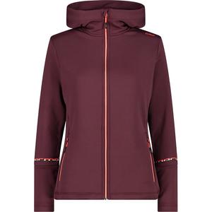 Толстовка с капюшоном женская куртка с фиксированным капюшоном Cmp, цвет burgundy