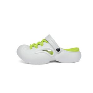 Мужские сандалии EVA Quiet с закрытым носком BOLE, White Green