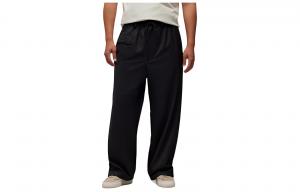 Брюки Y 3 с широкими штанинами Y-3, черный