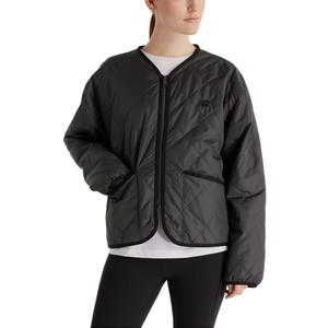 Стеганая куртка женская, цвет «асфальт черный» New Balance