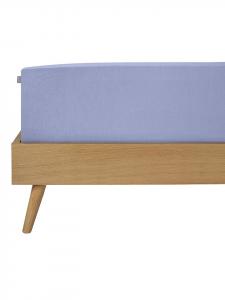 Schiesser Трикотажная простыня на резинке лавандового цвета