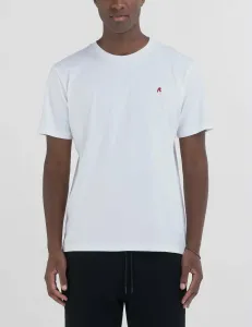 Футболка из хлопкового трикотажа с вышитым логотипом R.