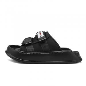 Тихие, нескользящие, устойчивые к запахам, износостойкие сандалии для мужчин G.N.SHIJIA, Black