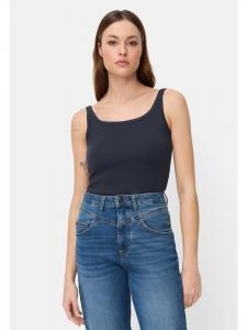 Camel Active Топ из чистого хлопка темно-синего цвета