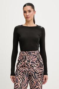 Функциональный лонгслив base layer top Descente, черный