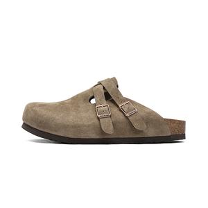 Тихие, устойчивые к запахам и истиранию сандалии с закрытым носком унисекс KYMOOU, Khaki