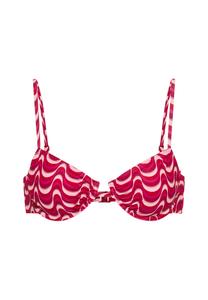 LSCN by LASCANA Футболка-топ бикини в цвете фуксия, пастельно-розовый