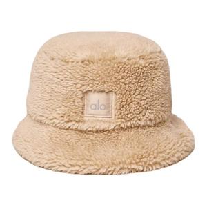 Alo Yoga Светло-коричневая унисекс ведёрка из искусственного меха, Light Brown