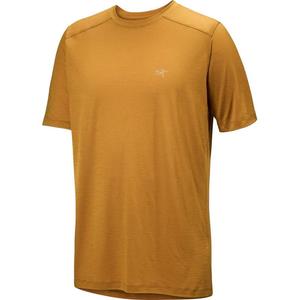 Мужские футболки Ionia из мериносовой шерсти с круглым вырезом, средней толщины Arcteryx, yukon желтый/yukon