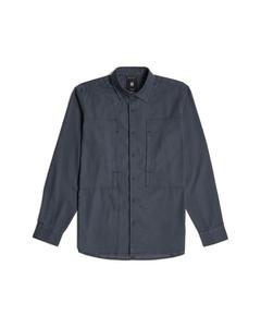 Рубашка на пуговицах классического кроя G-STAR, Navy