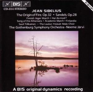 Диск CD Sibelius: The Origin Of Fire / Sandels - Jean Sibelius, Gothenburg Symphony Orchestra, Neeme Järvi