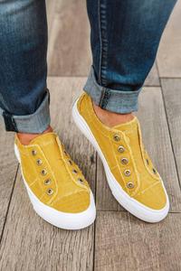 Кроссовки Slip On Comfort Canvas цвета «дымчатый манго-мохито» BLOWFISH, Mango Mojito Smoke