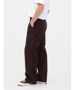 (M) Рабочие брюки свободного кроя из парусины в стиле 90-х