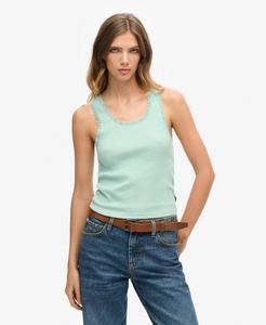 SUPERDRY Винтажный кружевной топ из органического хлопка