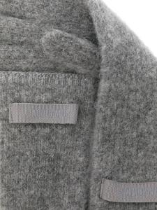 Jacquemus перчатки Les gants Gros Grain, серый