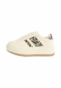 Кроссовки стандартного кроя с леопардовым принтом на массивной подошве Lipsy, Neutral