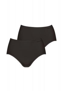 Трусики на пояс, 2 шт., органические mey, черный