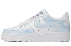 Мужские кроссовки для скейтбординга Nike Air Force 1, White/Blue