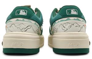 Кроссовки для скейтбординга Chunky Liner, унисекс, низкие, бежевые/голубые Mlb