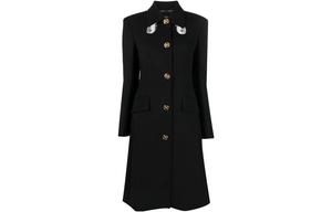VERSACE Весенне-летнее пальто женское черное, Black