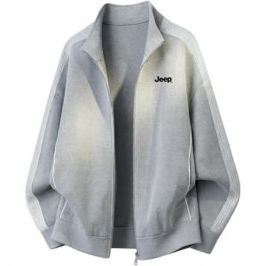 Толстовка Unisex Hooded Moderate Regular Jeep, heather серый