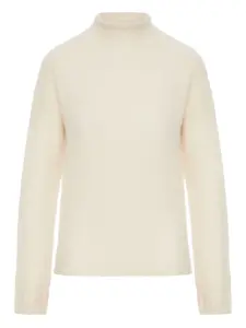 Свитер с высоким воротником Max Mara, нейтральный