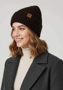 Шапка Faera Beanie, Dunkelbraun/Dark Brown