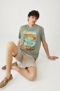 Хлопковая футболка Medicine, зеленый