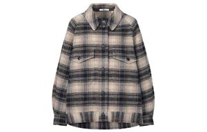 Курта-рубашка UNIQLO женская, 07 серый