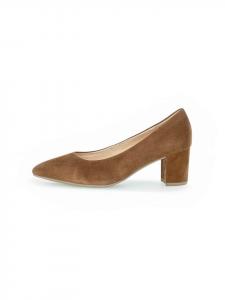 туфли-лодочки коричневого цвета Gabor