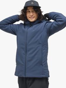 Женская куртка с капюшоном mimic alert Haglöfs, цвет Tarn Blue