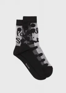 Женские носки с прозрачным логотипом