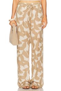 Брюки для отдыха Cupro Enza Costa, floral camo