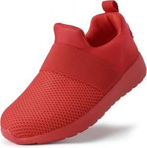 Детские кроссовки для мальчиков и девочек QIJGS, для малышей и детей младшего возраста, для бега, тенниса и прогулок, черные, размер 21