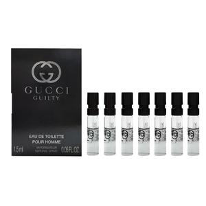 Набор пробников мужских духов Sinful Love, деревянный туалетный парфюм, кедровый древесный аромат GUCCI, 1.5ml*7
