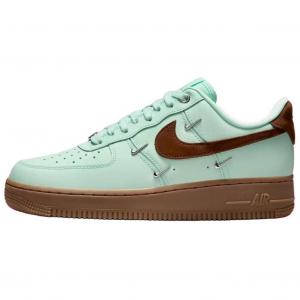 Кроссовки Air Force 1 Low '07 Lx Mint Foam Cacao Wow Mini Swoosh женские Nike, зеленый коричневый