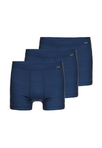 Комплект из 3 джинсов в стиле ретро шорты/брюки тонкий рубчик Ammann, синий